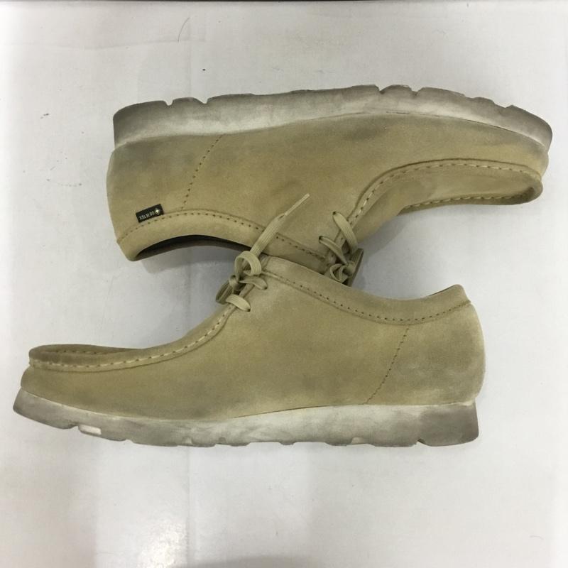 クラークス オリジナルズ Clarks Originals カジュアルシューズ カジュアルシューズ 21621 ワラビー GTX UK9 箱有 US：10 無地 ベージュ / ベージュ /  メンズ USED 古着 中古 10137377