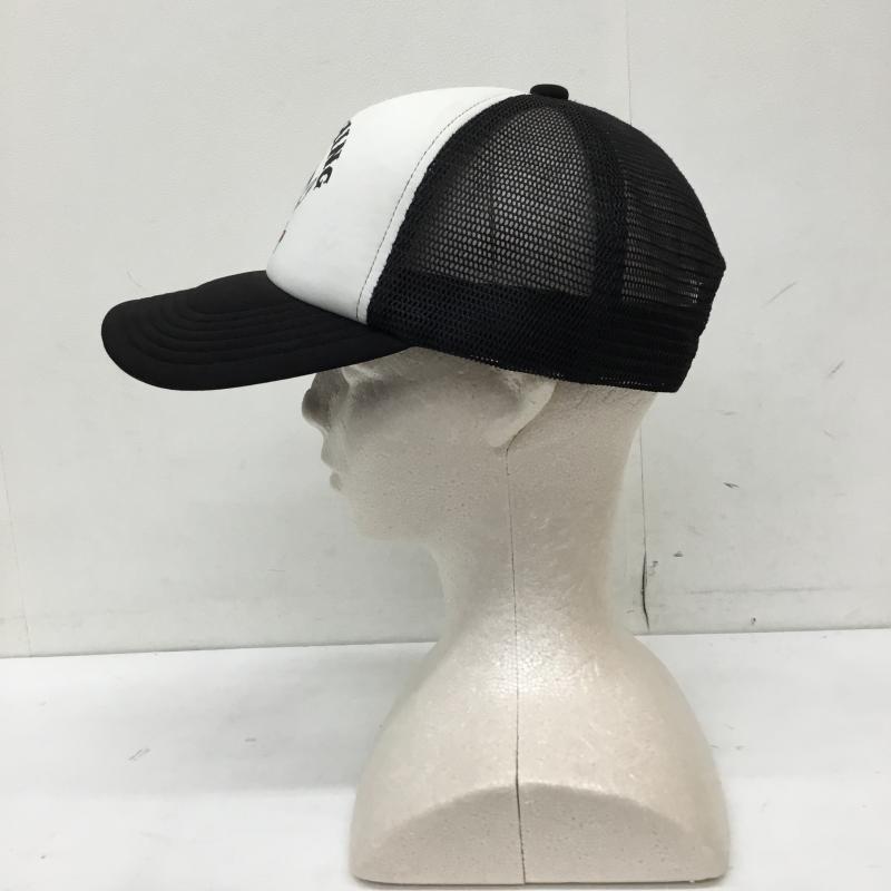 アベイシングエイプ A BATHING APE 帽子 キャップ FREE ロゴ、文字 黒 / ブラック / X 白 / ホワイト /  メンズ USED 古着 中古 10145516
