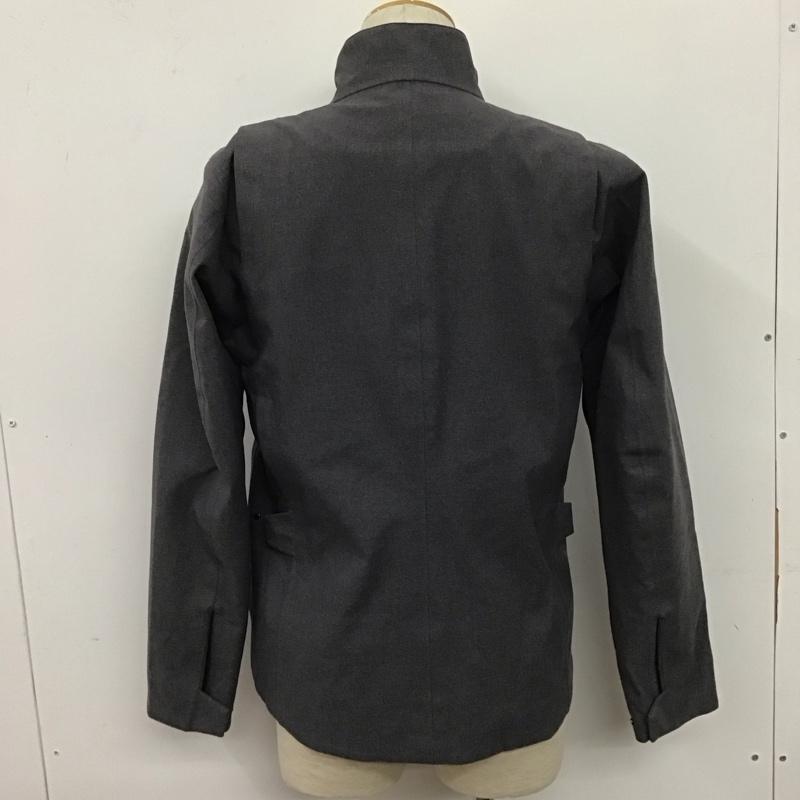 ゴールドウィン GOLDWIN ジャケット、上着 ジャケット、ブレザー gsm52050 RidingJacketGORE-TEX ジップアップジャケット スタンドカラージャケット S 無地 灰 / グレー /  メンズ USED 古着 中古 10106325