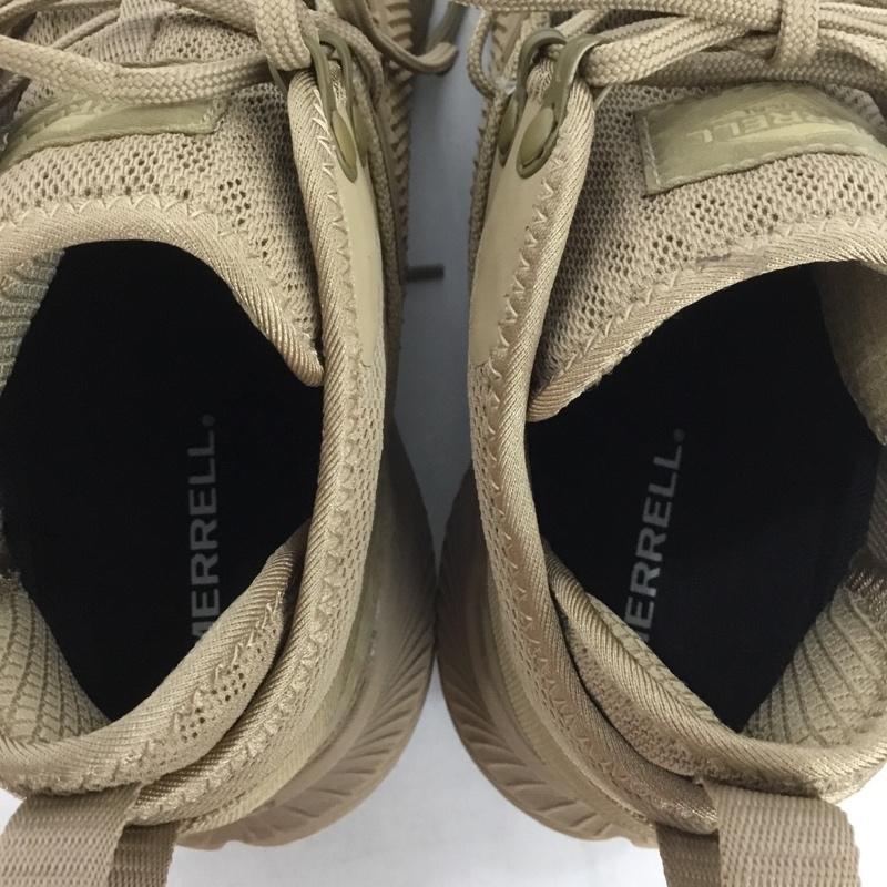 メレル MERRELL スニーカー スニーカー J005773 AGILITY PEAK 5 TACTICAL MID GORE-TEX 30cm 箱有 30.0cm ロゴ、文字 ベージュ / ベージュ /  メンズ USED 古着 中古 10134531