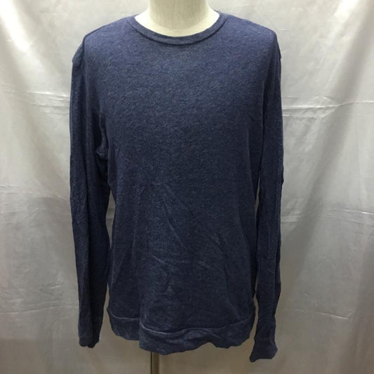 ディーゼル DIESEL カットソー 長袖 長袖カットソー クルーネックカットソー ロングスリーブカットソー 無地Tシャツ L 無地 インディゴ / インディゴ /  メンズ USED 古着 中古 10114157