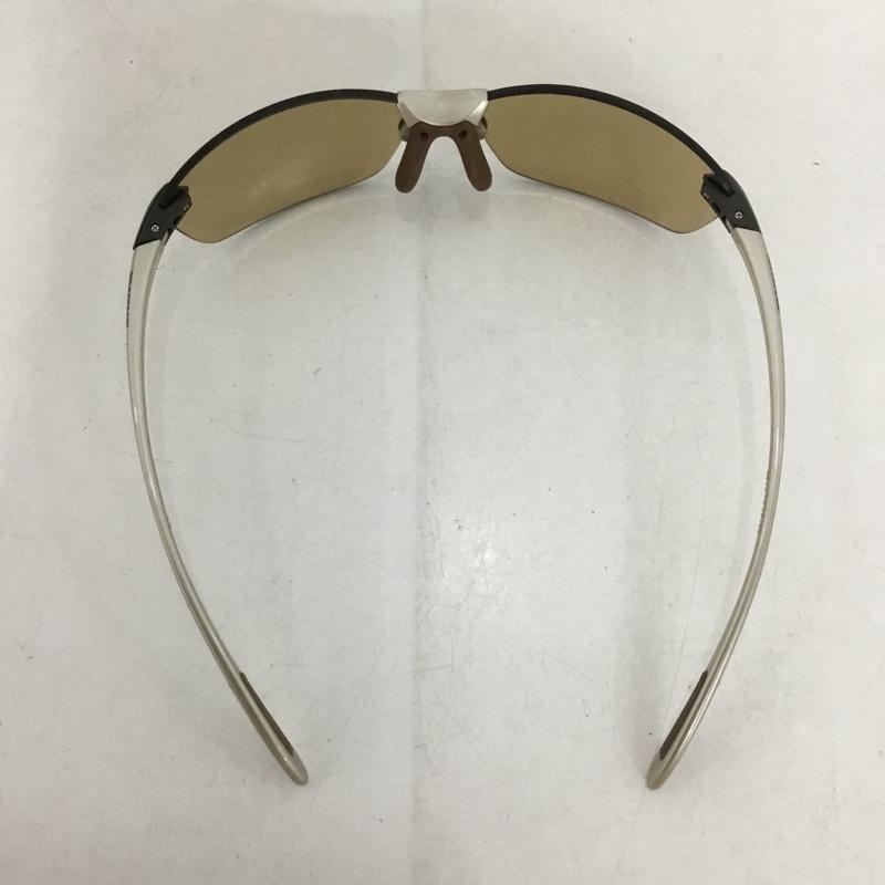 スワンズ Swans めがね・サングラス サングラス SALF-0005 スポーツサングラス 箱有 ロゴ、文字 茶 / ブラウン /  メンズ USED 古着 中古 10140542