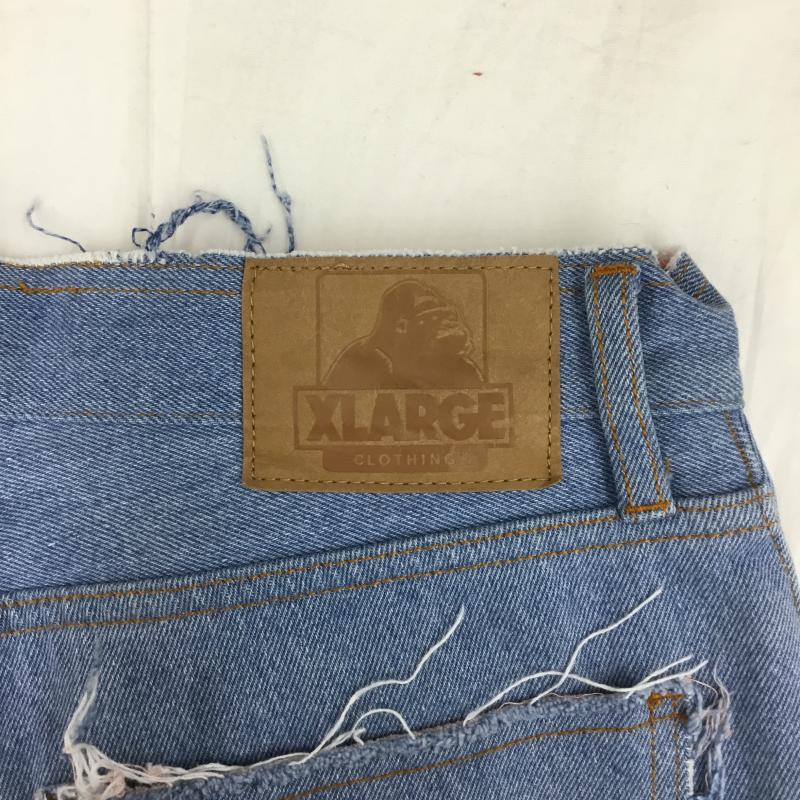 エクストララージ XLARGE パンツ デニム、ジーンズ 23ss　PAISLEY DENIM PANTS　１０１２３１０３１００３ 32インチ ペイズリー 水色 / ライトブルー / X 橙 / オレンジ / X 白 / ホワイト /  メンズ USED 古着 中古 10128836