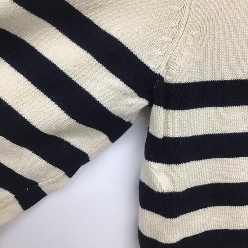 ザラ ZARA ニット、セーター 長袖 S ボーダー柄 マルチカラー / マルチカラー /  レディース USED 古着 中古 10147157