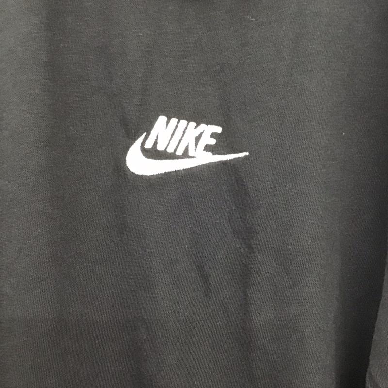ナイキ NIKE カットソー 長袖 ar5194-010 ロングスリーブ Tシャツ 長袖カットソー XXL ロゴ、文字 黒 / ブラック /  メンズ USED 古着 中古 10132715