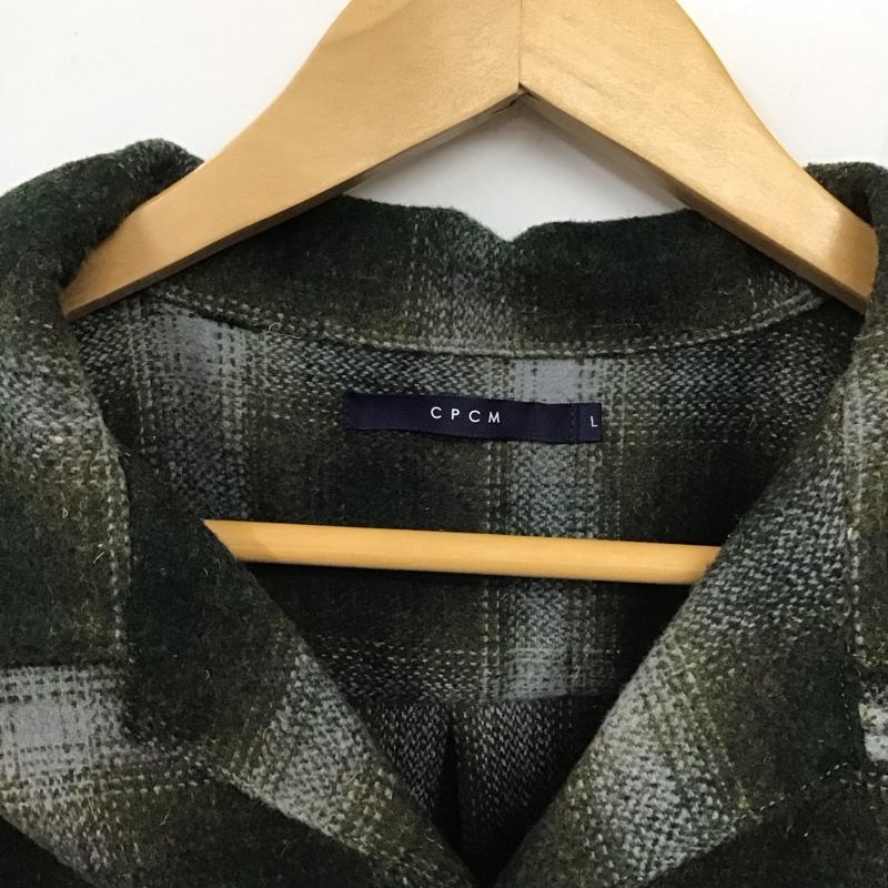 シーピーシーエム CPCM シャツ、ブラウス 長袖 長袖シャツ チェックシャツ カラーシャツ L チェック マルチカラー / マルチカラー /  メンズ USED 古着 中古 10130294