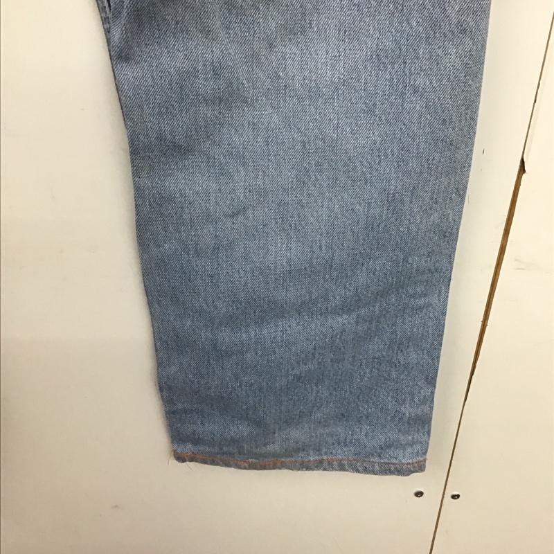 リーバイストラウスアンドコー Levi Strauss & co. パンツ デニム、ジーンズ デニムパンツ ワイドパンツ カジュアルパンツ 36インチ 無地 インディゴ / インディゴ /  メンズ USED 古着 中古 10144924