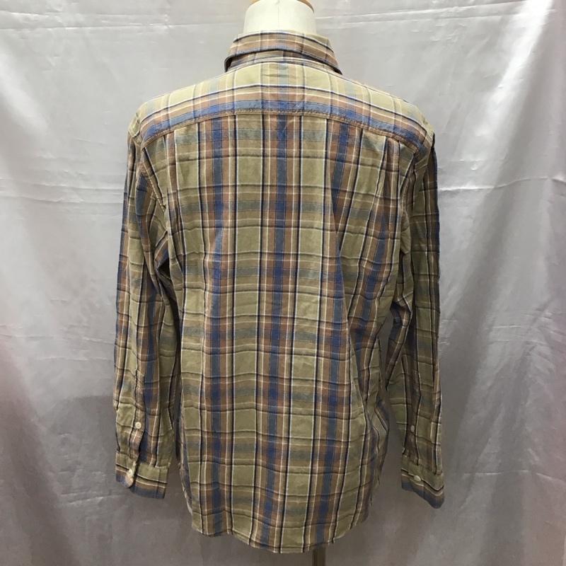 エディーバウアー Eddie Bauer シャツ、ブラウス 長袖 長袖シャツ カラーシャツ ポケットシャツ 長袖カットソー チェックシャツ M チェック マルチカラー / マルチカラー /  メンズ USED 古着 中古 10116279