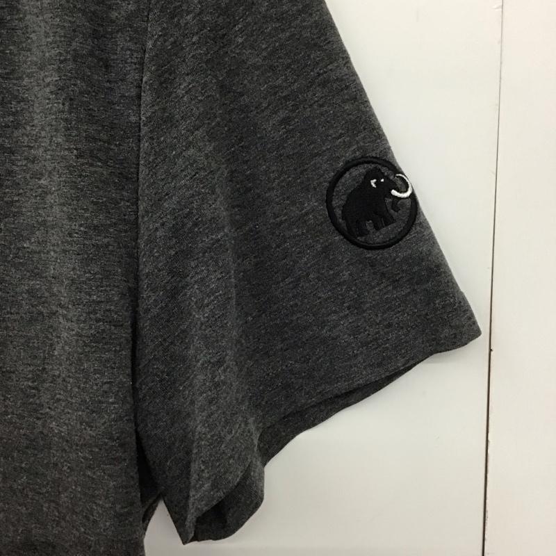 マムート Mammut Tシャツ 半袖 半袖カットソー プリントTシャツ クルーネックカットソー L プリント ダークグレー / ダークグレー /  メンズ USED 古着 中古 10148118