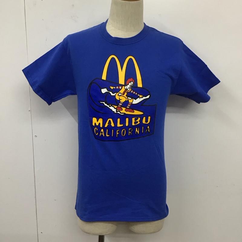 チャンピオン Campion Tシャツ 半袖 S プリント 青 / ブルー /  メンズ USED 古着 中古 10128345