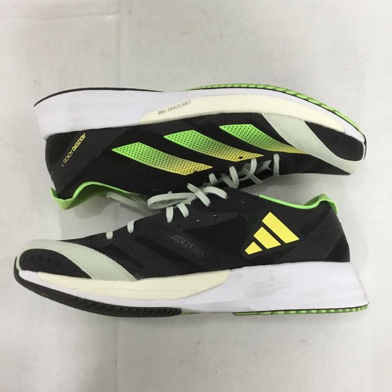 アディダス adidas スニーカー スニーカー GY8409 ADIZERO JAPAN 7 M 26.5cm 箱有 26.5cm ロゴ、文字 黒 / ブラック / X 黄 / イエロー / X 緑 / グリーン /  メンズ USED 古着 中古 10132960
