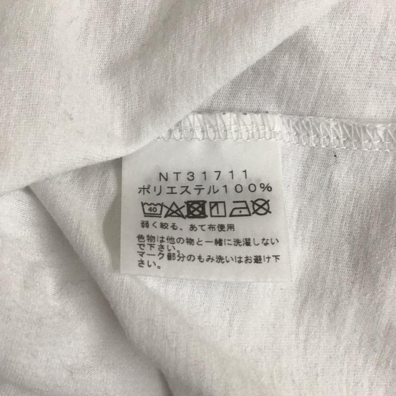 ザノースフェイス THE NORTH FACE Tシャツ 半袖 nt31711 S/SGEARTEE 半袖カットソー プリントTシャツ L プリント 白 / ホワイト /  メンズ USED 古着 中古 10115402