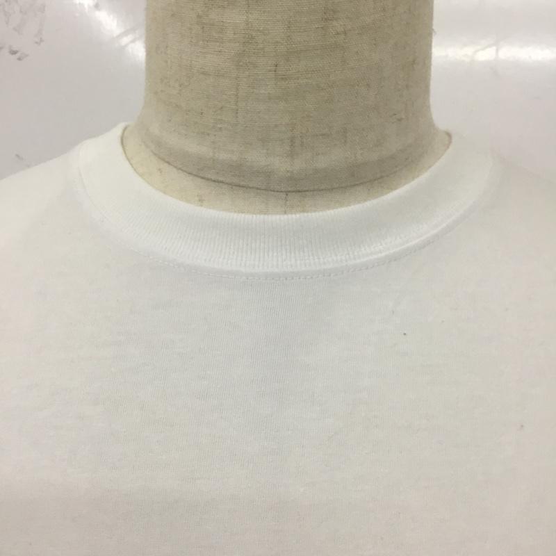 フリークスストア FREAK S STORE Tシャツ 半袖 半袖カットソー プリントTシャツ クルーネックカットソー L 無地 白 / ホワイト /  メンズ USED 古着 中古 10120837