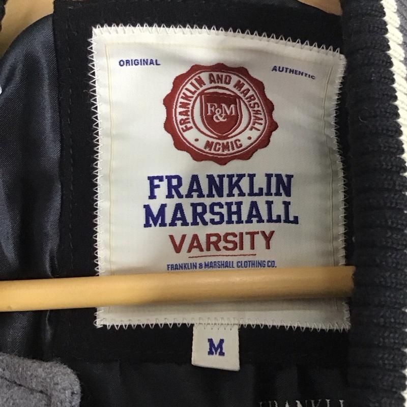 フランクリンマーシャル FRANKLIN&MARSHALL ジャケット、上着 ジャンパー、ブルゾン M 無地 黒 / ブラック / X ベージュ / ベージュ /  メンズ USED 古着 中古 10131451