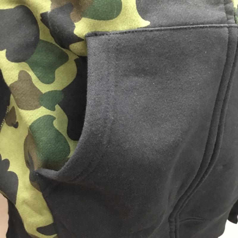 アベイシングエイプ A BATHING APE パーカー 長袖 ジップアップパーカー 長袖パーカー プリントスウェット L カモフラージュ柄・迷彩 マルチカラー / マルチカラー /  メンズ USED 古着 中古 10111291