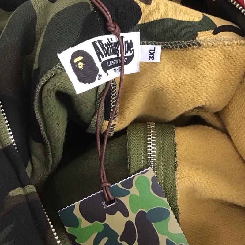 アベイシングエイプ A BATHING APE パーカー 長袖 ジップアップパーカー 長袖パーカー フード付きパーカー 長袖スウェット カモフラージュ柄・迷彩 マルチカラー / マルチカラー /  メンズ USED 古着 中古 10107412