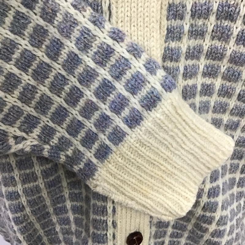 エルエルビーン L.L.Bean カーディガン 長袖 チェック マルチカラー / マルチカラー /  レディース USED 古着 中古 10121386