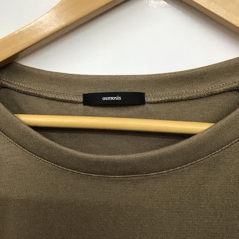 オズモーシス OSMOSIS ワンピース ロングスカート 無地 ベージュ / ベージュ / X 紺 / ネイビー /  レディース USED 古着 中古 10130607