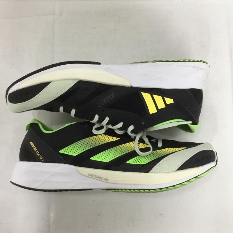アディダス adidas スニーカー スニーカー GY8409 ADIZERO JAPAN 7 M 26.5cm 箱有 26.5cm ロゴ、文字 黒 / ブラック / X 黄 / イエロー / X 緑 / グリーン /  メンズ USED 古着 中古 10132960