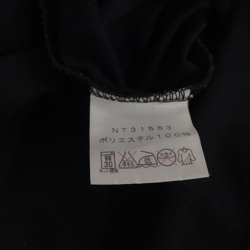 ザノースフェイス THE NORTH FACE Tシャツ 半袖 nt31553 ロゴTシャツ プリントTシャツ M ロゴ、文字 黒 / ブラック /  メンズ USED 古着 中古 10132355