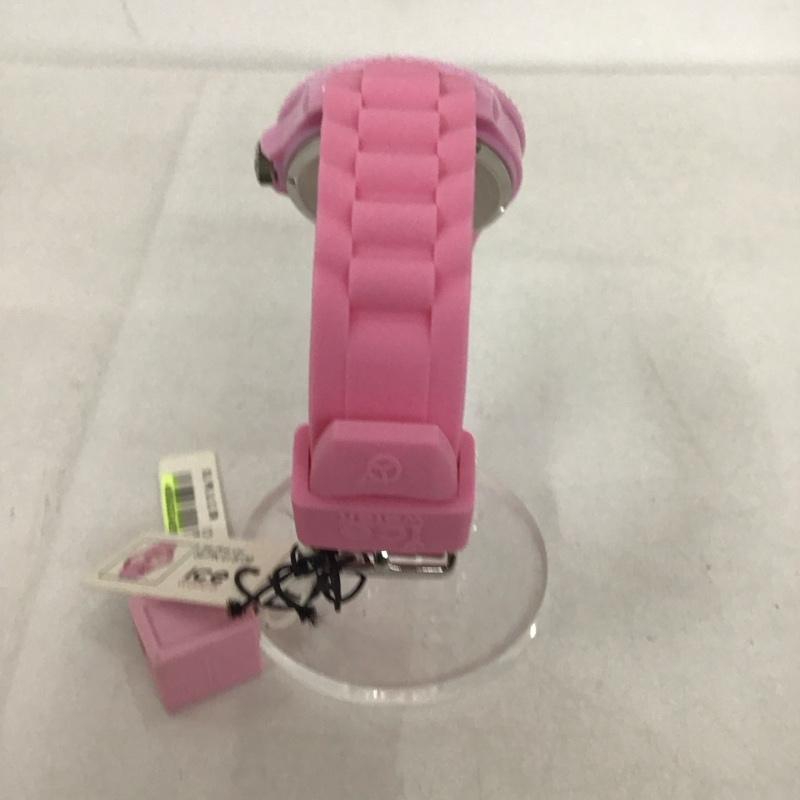 アイスウォッチ ICE WATCH 腕時計 アナログ（クォーツ式） SI.PK.U.S.09 ロゴ、文字 桃 / ピンク /  レディース USED 古着 中古 10135261