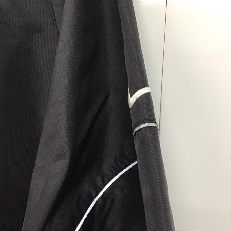 ナイキ NIKE ジャケット、上着 ジャンパー、ブルゾン ジップアップジャンパー パーカー アウター L ロゴ、文字 白 / ホワイト / X 黒 / ブラック /  メンズ USED 古着 中古 10142421