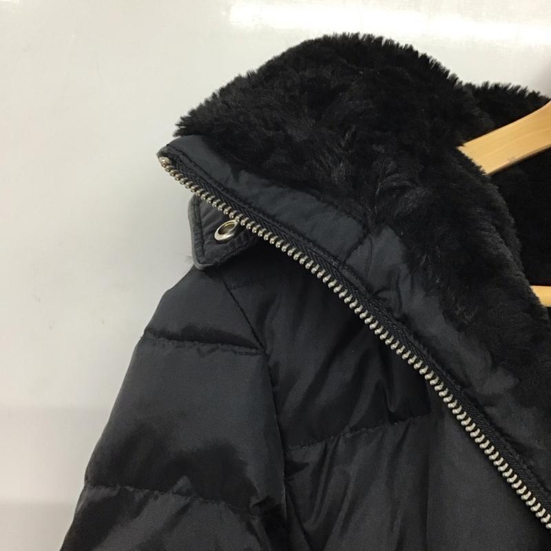 ザラ ZARA ジャケット、上着 ジャケット、ブレザー 8073 723 401 ダウンジャケット フェザー 中綿 M 無地 黒 / ブラック /  レディース USED 古着 中古 10146592