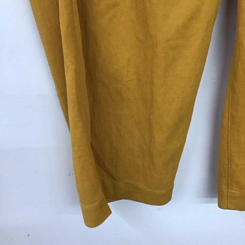 ハバーザック HAVERSACK パンツ ワークパンツ、ペインターパンツ ワイドパンツ カジュアルパンツ ワークパンツ M 無地 黄 / イエロー /  メンズ USED 古着 中古 10142375