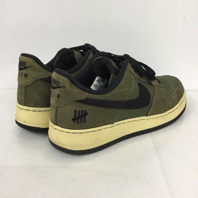 ナイキ NIKE スニーカー スニーカー DH3064-300 AIR FORCE 1 LOW SP UNDEFEATED 27.5cm 箱有 27.5cm ロゴ、文字 カーキ / カーキ / X 黒 / ブラック /  メンズ USED 古着 中古 10130016