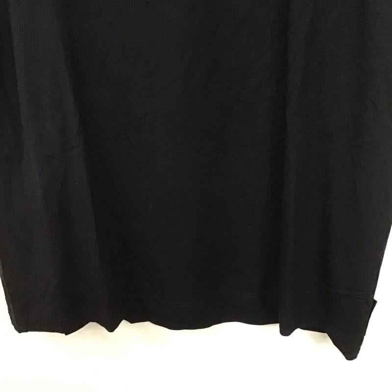 エンポリオアルマーニ EMPORIO ARMANI Tシャツ 半袖 半袖カットソー 無地Tシャツ Vネックカットソー L 無地 黒 / ブラック /  メンズ USED 古着 中古 10144908