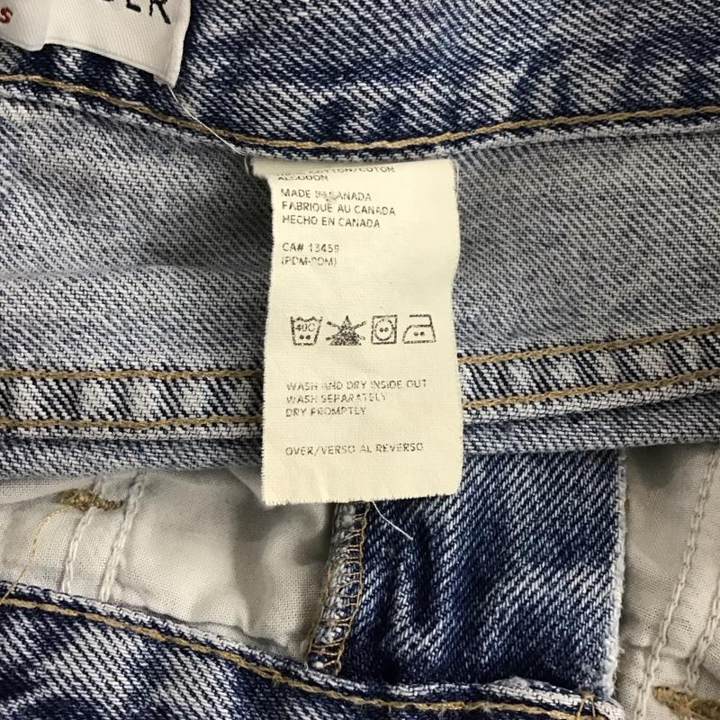 トミーヒルフィガー TOMMY HILFIGER パンツ デニム、ジーンズ デニムパンツ スリムパンツ カジュアルパンツ 8 ロゴ、文字 インディゴ / インディゴ /  メンズ USED 古着 中古 10138937