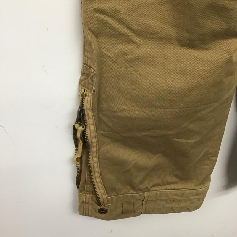 アバクロンビーアンドフィッチ ABERCROMBIE&FITCH パンツ ワークパンツ、ペインターパンツ ワイドパンツ カジュアルパンツ ワークパンツ ミリタリーパンツ L 無地 茶 / ブラウン /  メンズ USED 古着 中古 10139880