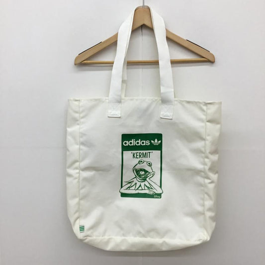 アディダス adidas トートバッグ トートバッグ ディズニー　Disney カーミット　KERMIT キャラクター 白 / ホワイト /  レディース USED 古着 中古 10133941