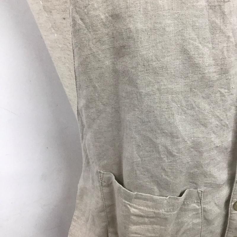 エンジニアードガーメンツ Engineered Garments ベスト ベスト コットンリネン M 無地 ベージュ / ベージュ /  メンズ USED 古着 中古 10142304