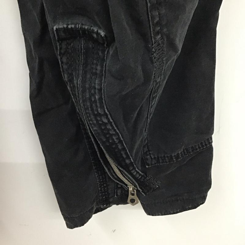 ポロラルフローレン POLO RALPH LAUREN パンツ ワークパンツ、ペインターパンツ ミリタリーパンツ ワイドパンツ カジュアルパンツ ストレートパンツ 32インチ 無地 黒 / ブラック /  メンズ USED 古着 中古 10119127