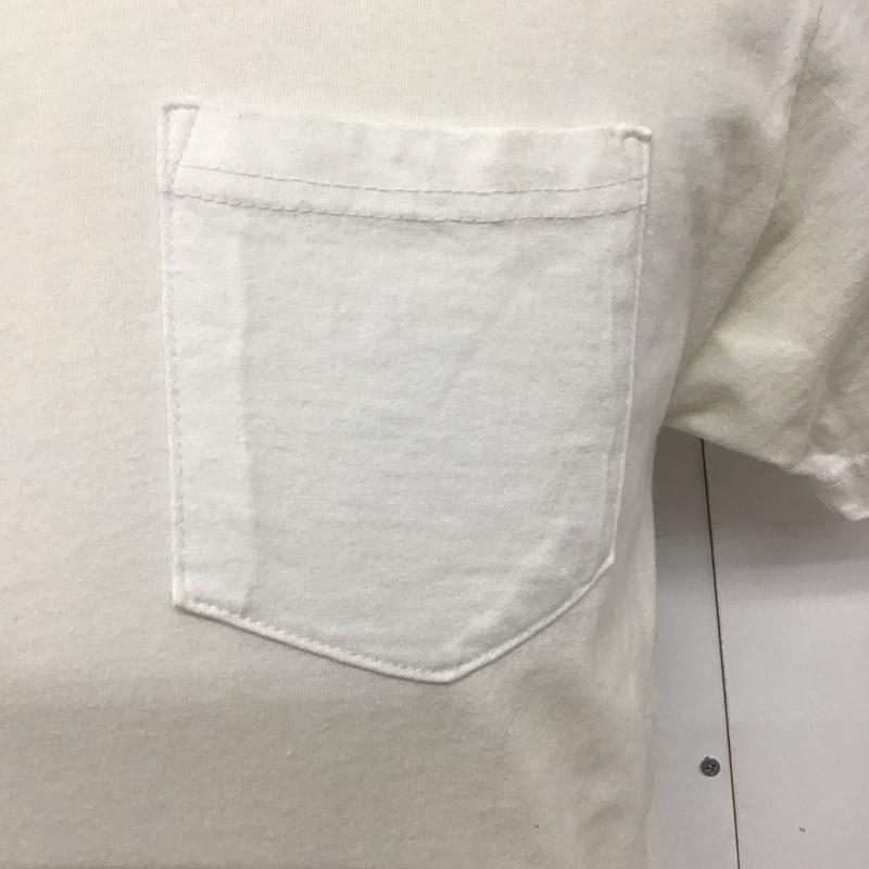 チャレンジャー CHALLENGER Tシャツ 半袖 半袖カットソー 無地Tシャツ クルーネックカットソー S 無地 白 / ホワイト /  メンズ USED 古着 中古 10124469