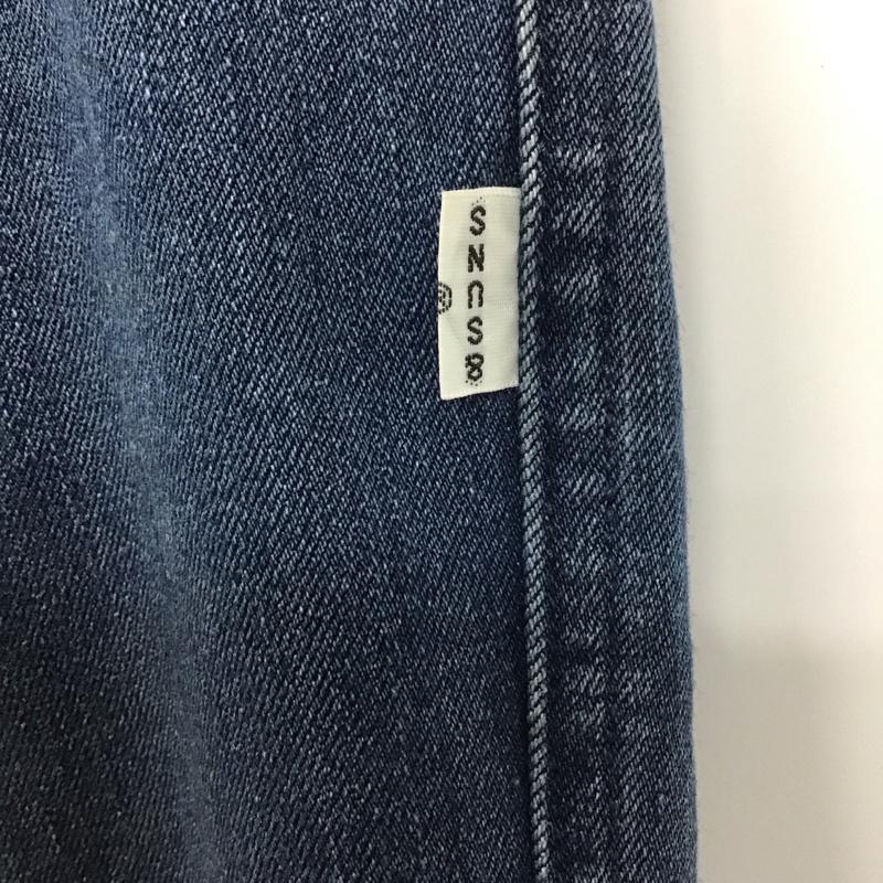 アンドサンズ ANDSUNS パンツ デニム、ジーンズ デニムパンツ ワーカージーンズ カジュアルパンツ 裾ゴム L 無地 インディゴ / インディゴ /  メンズ USED 古着 中古 10107196