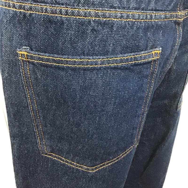 ザラ ZARA パンツ デニム、ジーンズ 4406 059 405 ワイドパンツ タグ付き 無地 インディゴ / インディゴ /  レディース USED 古着 中古 10109486