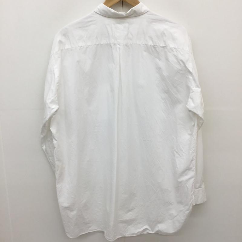 マーカ marka シャツ、ブラウス 長袖 MARKAWARE 18SS コンフォートフィット レギュラーカラーシャツ マーカウェア REGULAR COLLAR SHIRTS COMFORT FIT A18A-09SH03C 2号 無地 白 / ホワイト /  メンズ USED 古着 中古 10128184
