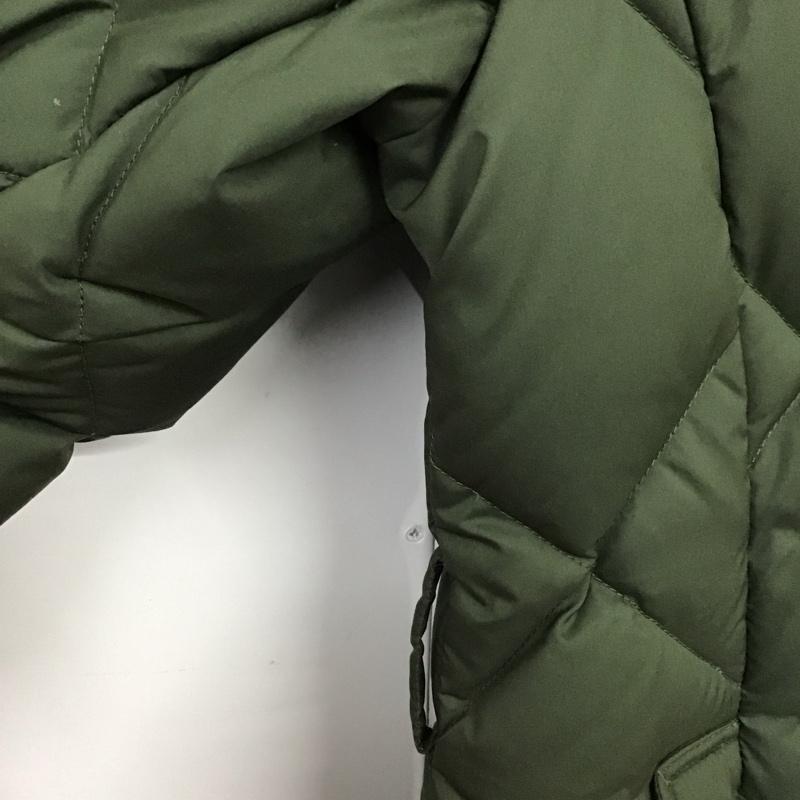 ユニクロ UNIQLO コート ダウンコート 212-146585 XL 無地 カーキ / カーキ /  レディース USED 古着 中古 10131420