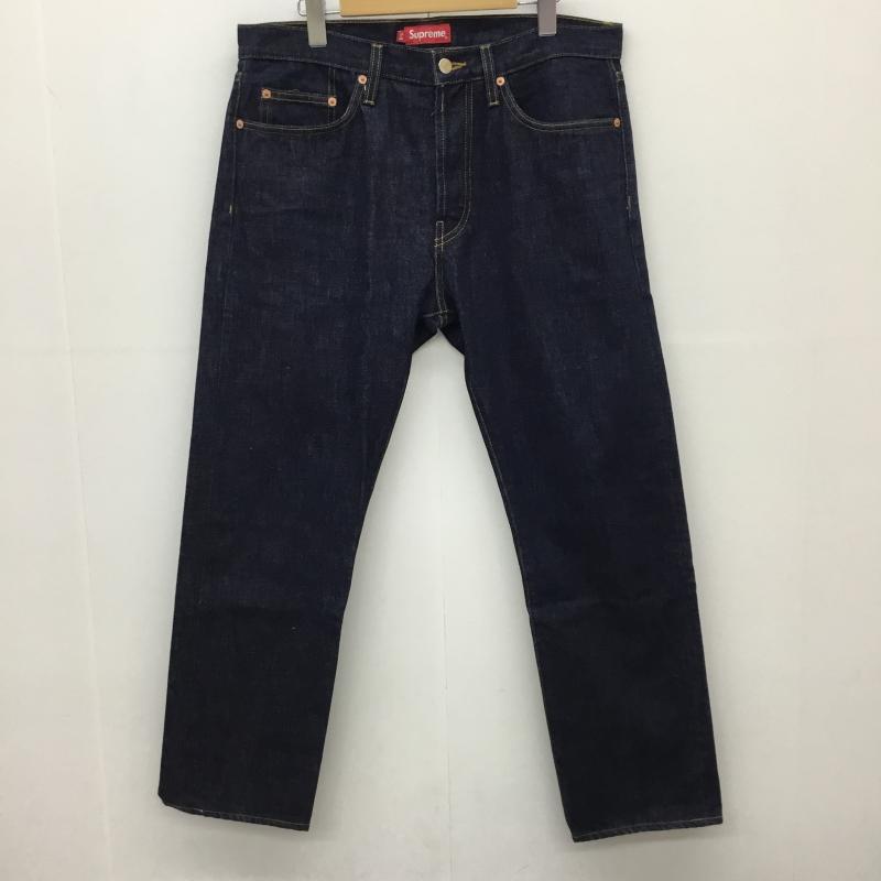 シュプリーム Supreme パンツ デニム、ジーンズ 34 無地 インディゴ / インディゴ /  メンズ USED 古着 中古 10143957