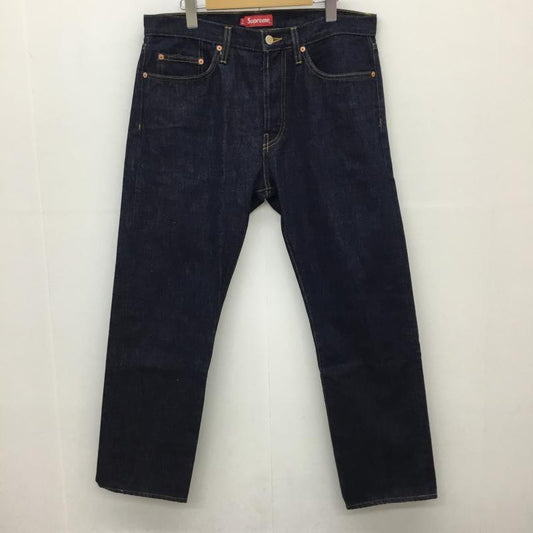 シュプリーム Supreme パンツ デニム、ジーンズ 34 無地 インディゴ / インディゴ /  メンズ USED 古着 中古 10143957
