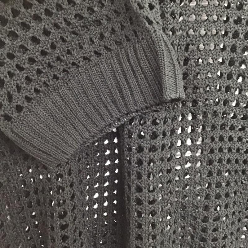 ローリーズファーム LOWRYS FARM カットソー 半袖 サマーセーター FREE 無地 黒 / ブラック /  レディース USED 古着 中古 10144543