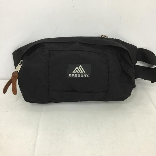グレゴリー GREGORY ウエストバッグ ウエストバッグ ロゴ、文字 黒 / ブラック /  メンズ USED 古着 中古 10135654