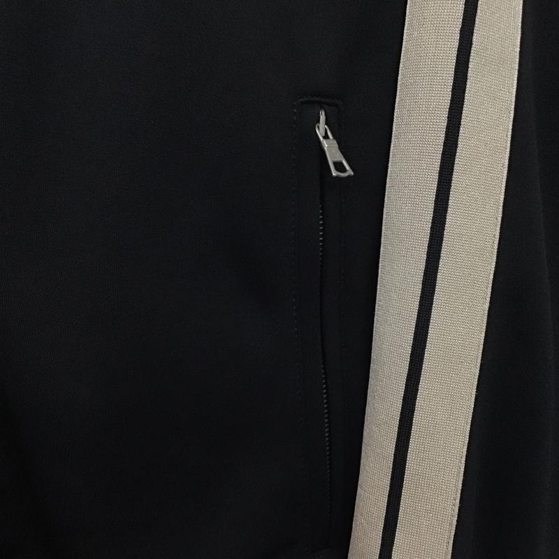 モンクレール MONCLER ジャケット、上着 ジャケット、ブレザー g209l8p00004 899a1 21AW PALMANGELSMAGLIACARDIGAN ジャージ L ロゴ、文字 黒 / ブラック /  メンズ USED 古着 中古 10142122