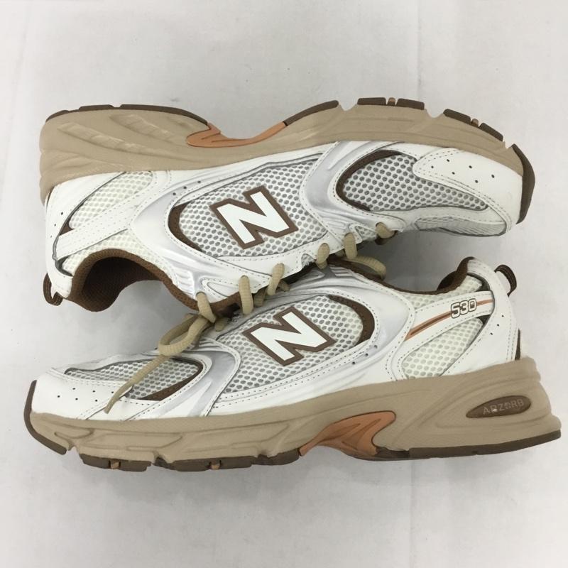 ニューバランス New Balance スニーカー スニーカー MR530NI niko and 別注モデル 27cm 27.0cm ロゴ、文字 白 / ホワイト / X 茶 / ブラウン /  メンズ USED 古着 中古 10131660