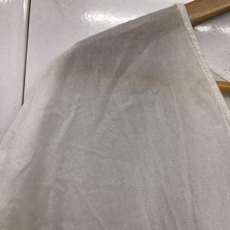 ローリーズファーム LOWRYS FARM シャツ、ブラウス 半袖 半袖シャツ 無地シャツ 前開きシャツ ノーカラーシャツ FREE 無地 白 / ホワイト /  レディース USED 古着 中古 10128743