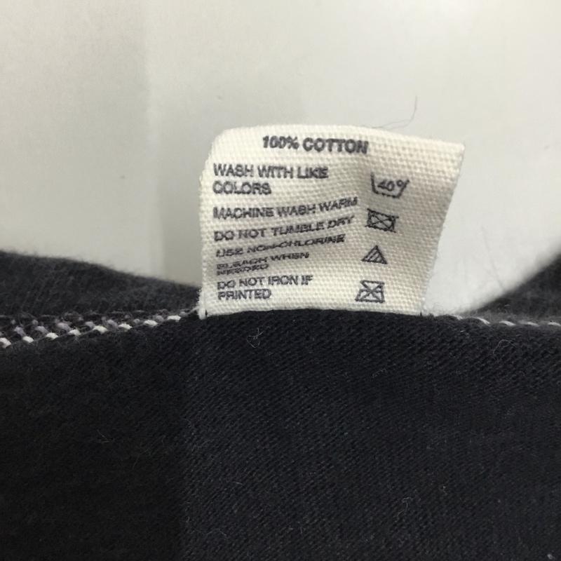 フラットヘッド The Flat Head Tシャツ 半袖 半袖カットソー プリントTシャツ クルーネックカットソー 38 ロゴ、文字 黒 / ブラック /  メンズ USED 古着 中古 10116720