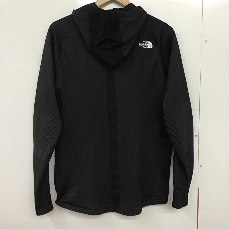 ザノースフェイス THE NORTH FACE ジャケット、上着 ジャンパー、ブルゾン nt11970 ハイブリッドアンビションフーディ ジップアップジャケット L ロゴ、文字 黒 / ブラック /  メンズ USED 古着 中古 10146944