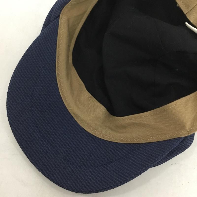カシラ CA4LA 帽子 ハンチング ZKN01543 チェック 青 / ブルー /  メンズ USED 古着 中古 10142838